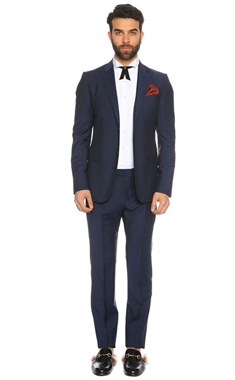gucci erkek takım elbise